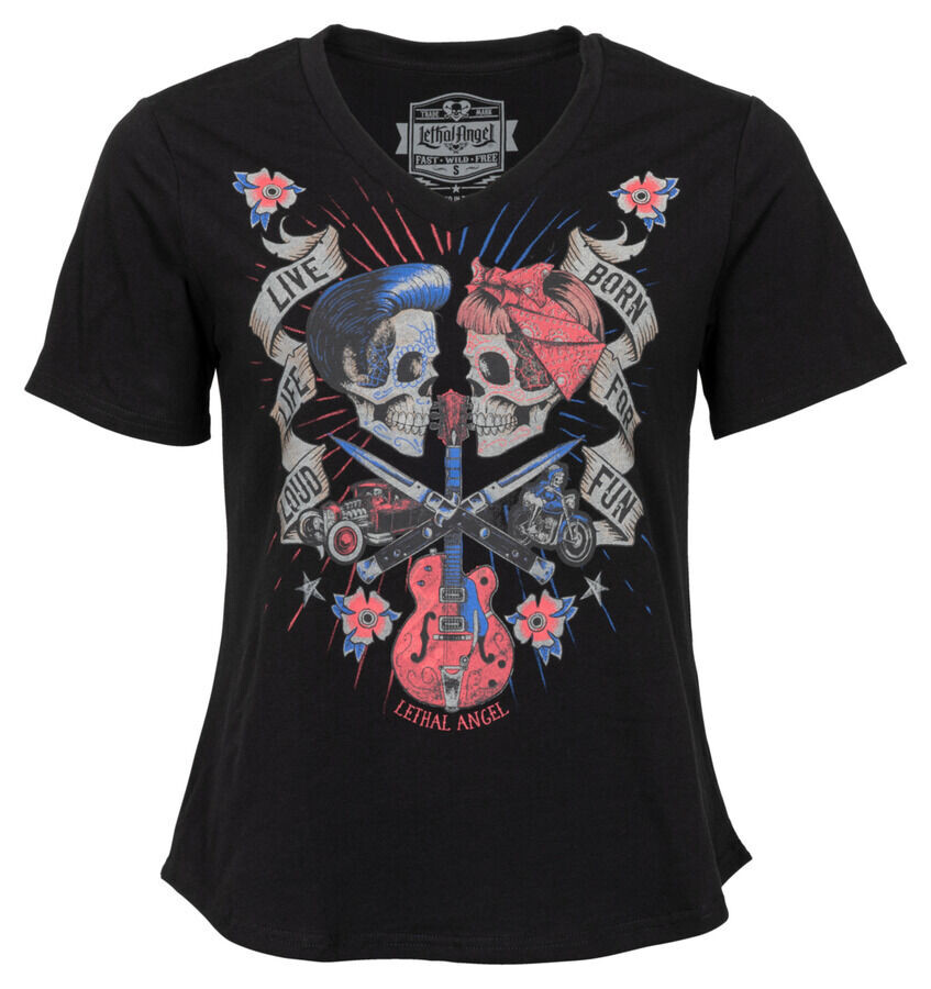 Женская футболка Lethal Angel, черный
Женская футболка Lethal Angel, черный