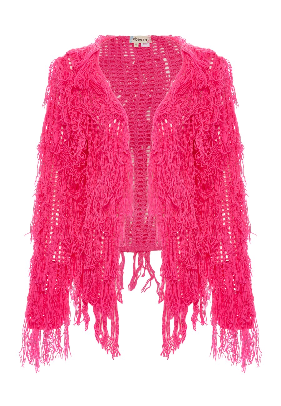 Вязаный кардиган ebeeza, розовый
Вязаный кардиган ebeeza, розовый