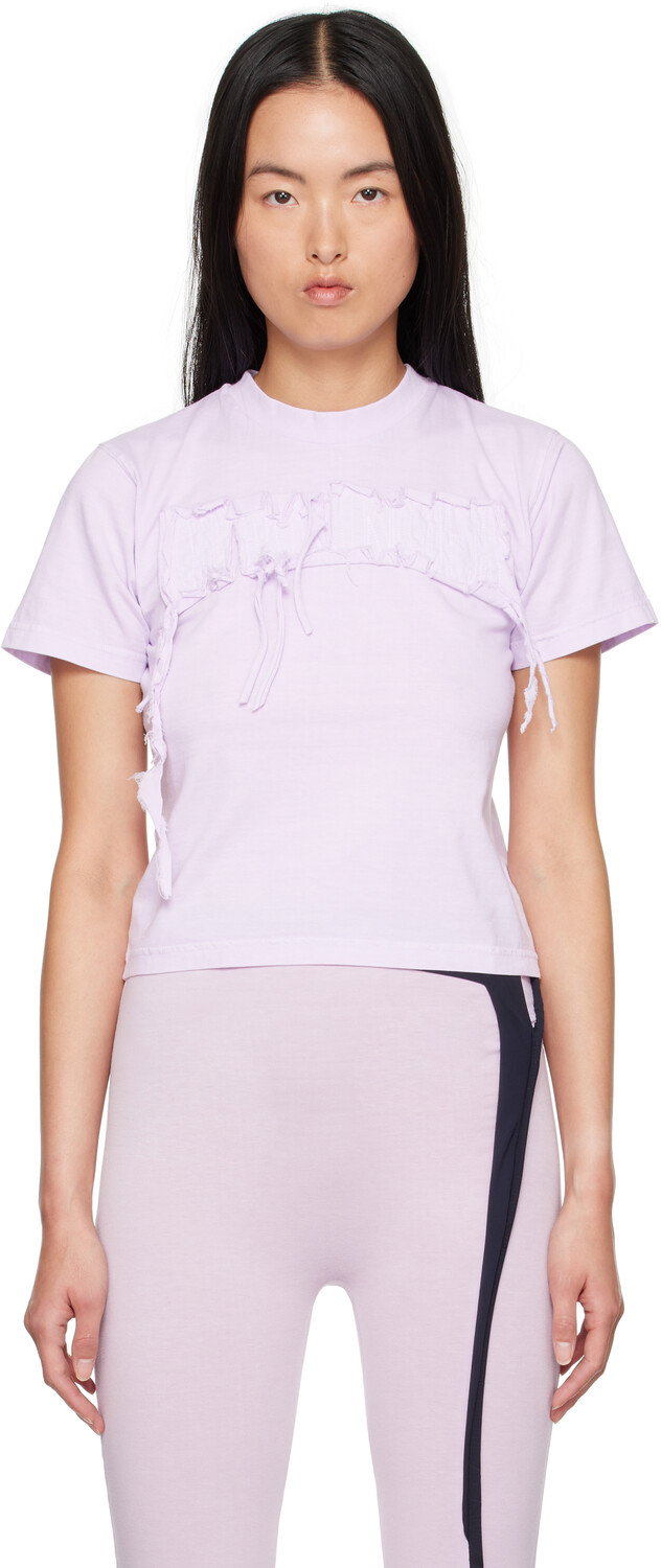 Футболка Otto Fitted с фиолетовым эффектом Ottolinger
Футболка Otto Fitted с фиолетовым эффектом Ottolinger