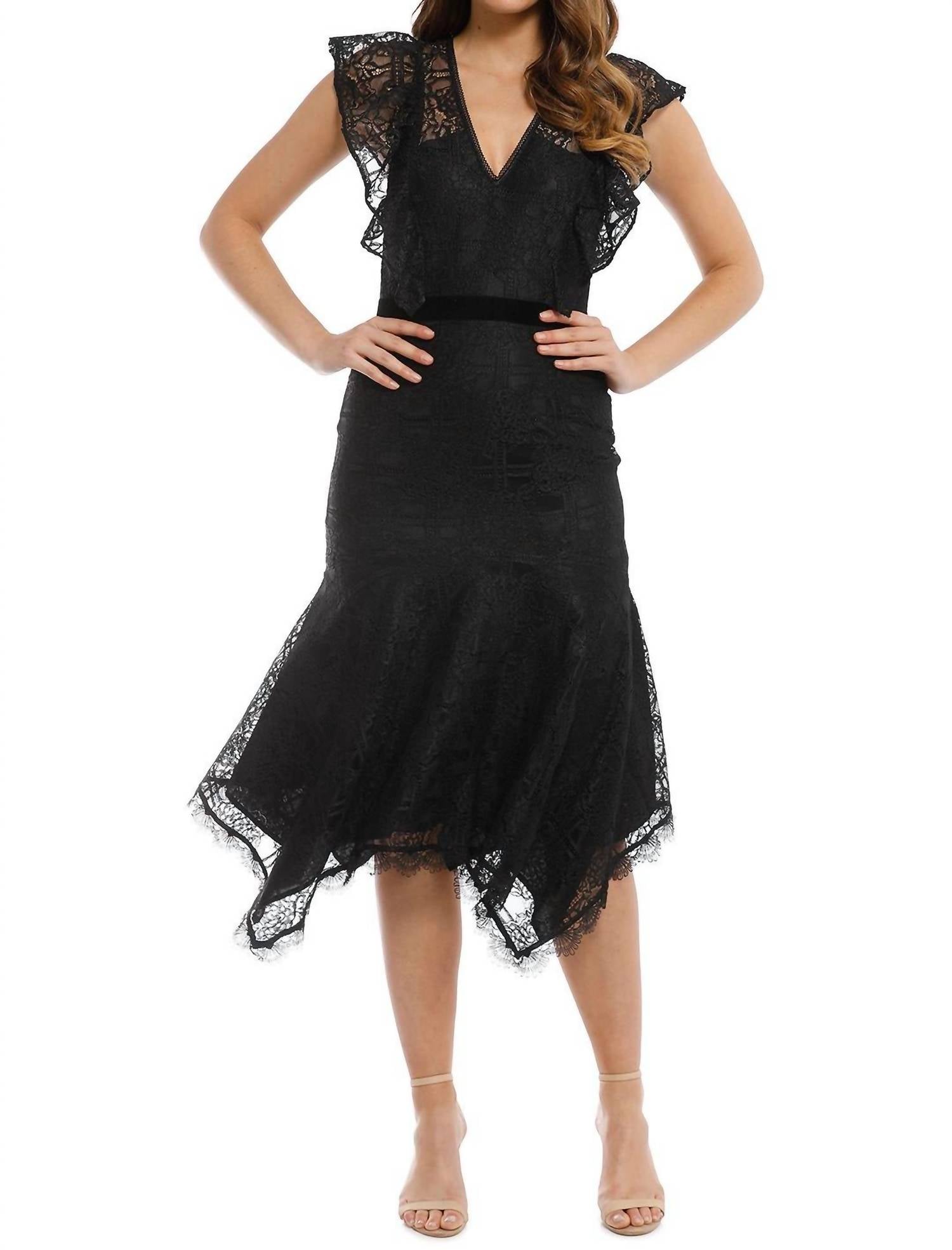 Платье миди Feminino черного цвета Talulah
Платье миди Feminino черного цвета Talulah