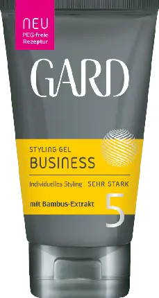 Гель для волос Business 150 мл - идеально подходит для укладки волос Gard
Гель для волос Business 150 мл - идеально подходит для укладки волос Gard