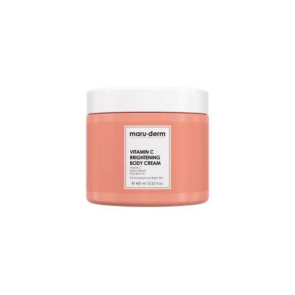 Осветляющий крем для тела с витамином С, 400 мл Maru.Derm
Осветляющий крем для тела с витамином С, 400 мл Maru.Derm
