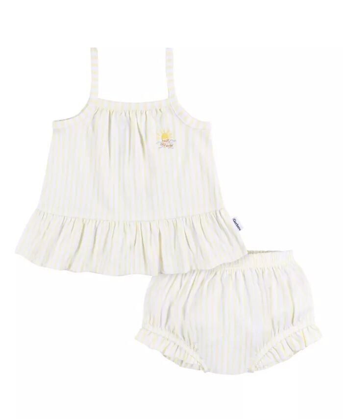 Комплект из 2 предметов: платье и подгузник для девочки Gerber, мультиколор
Комплект из 2 предметов: платье и подгузник для девочки Gerber, мультиколор