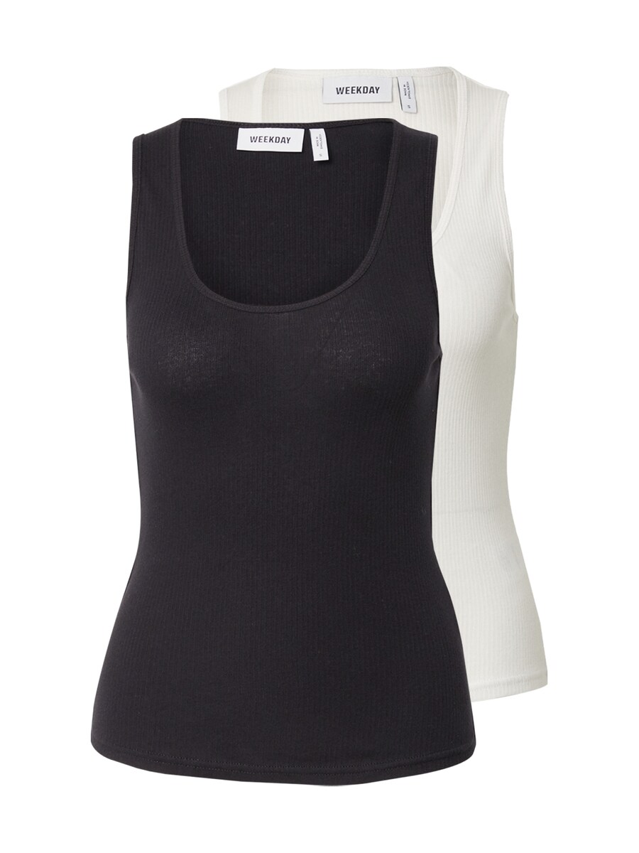 Топ WEEKDAY, цвет Black/Off white
Топ WEEKDAY, цвет Black/Off white