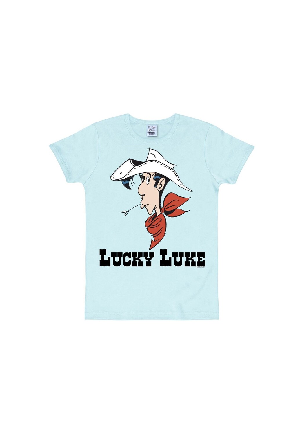 Футболка приталенного кроя Lucky Luke - Портрет LOGOSHIRT, светло-голубой
Футболка приталенного кроя Lucky Luke - Портрет LOGOSHIRT, светло-голубой