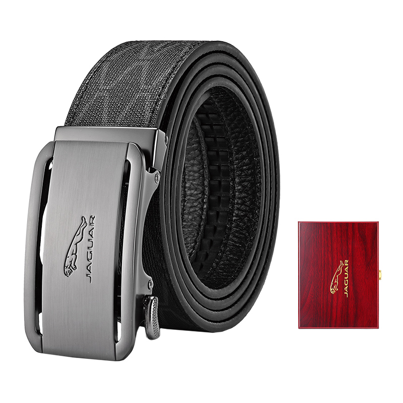 JAGUAR Кожаный ремень мужской, Black Premium Wooden Box
JAGUAR Кожаный ремень мужской, Black Premium Wooden Box