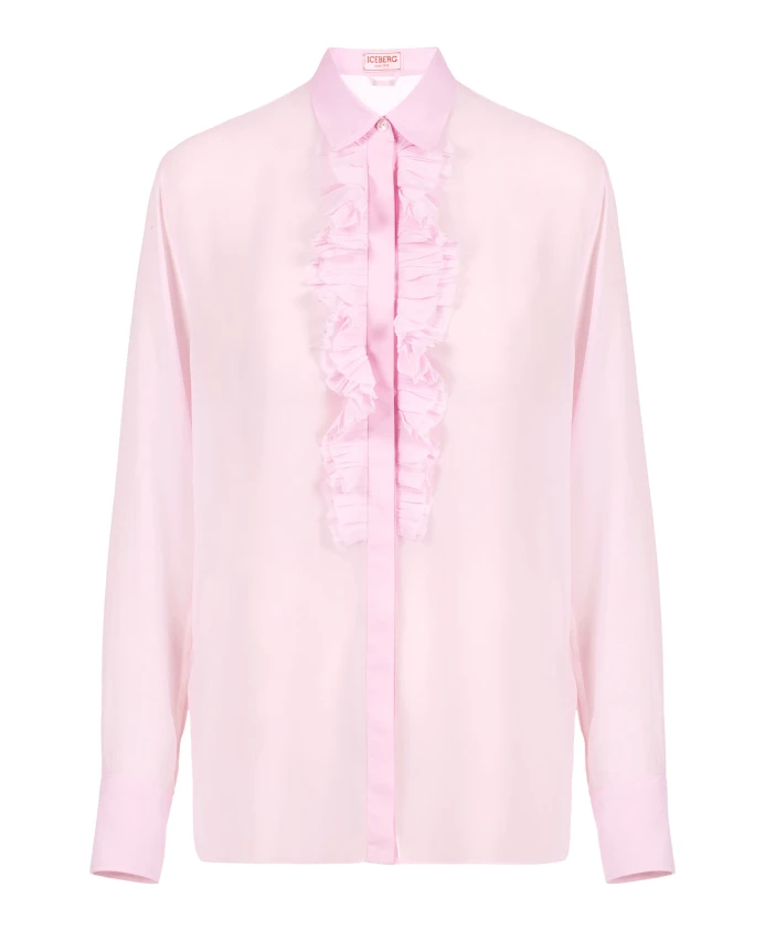 Рубашка стандартного кроя Iceberg, розовый
Рубашка стандартного кроя Iceberg, розовый