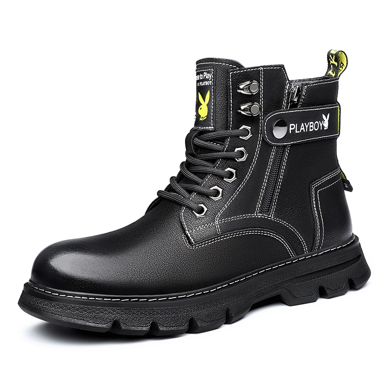 Playboy Мужские ботинки Martin коричневые/черные с черной подкладкой из флиса, цвет Black (Fleece-Lined)
Playboy Мужские ботинки Martin коричневые/черные с черной подкладкой из флиса, цвет Black (Fleece-Lined)