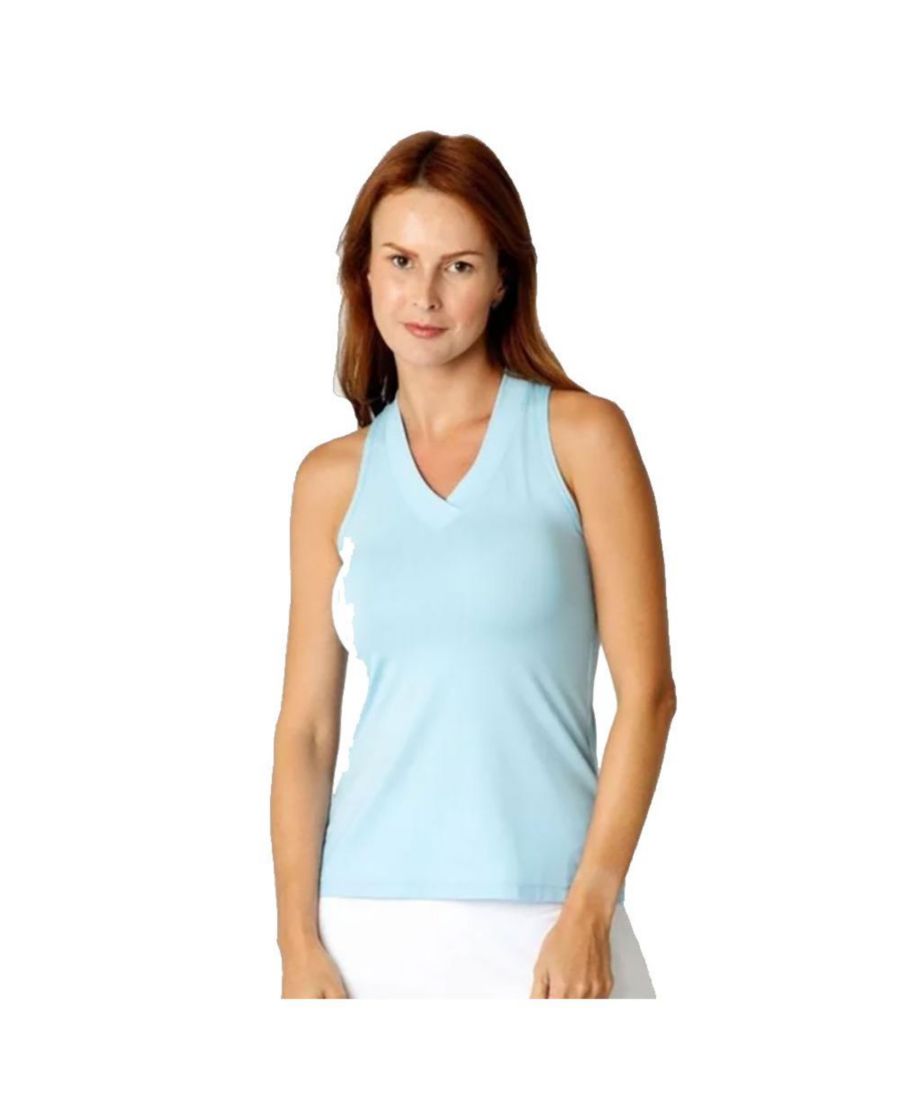 Женская теннисная майка с открытой спиной и защитой от ультрафиолета Sofibella, Cloud
Женская теннисная майка с открытой спиной и защитой от ультрафиолета Sofibella, Cloud