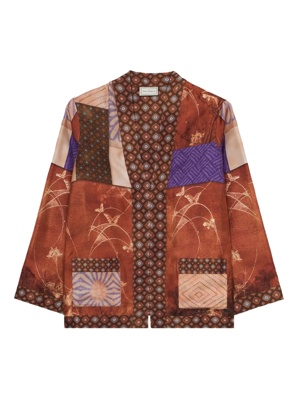 Шелковая туника Aloe с принтом в технике пэчворк Pierre-Louis Mascia, коричневый
Шелковая туника Aloe с принтом в технике пэчворк Pierre-Louis Mascia, коричневый