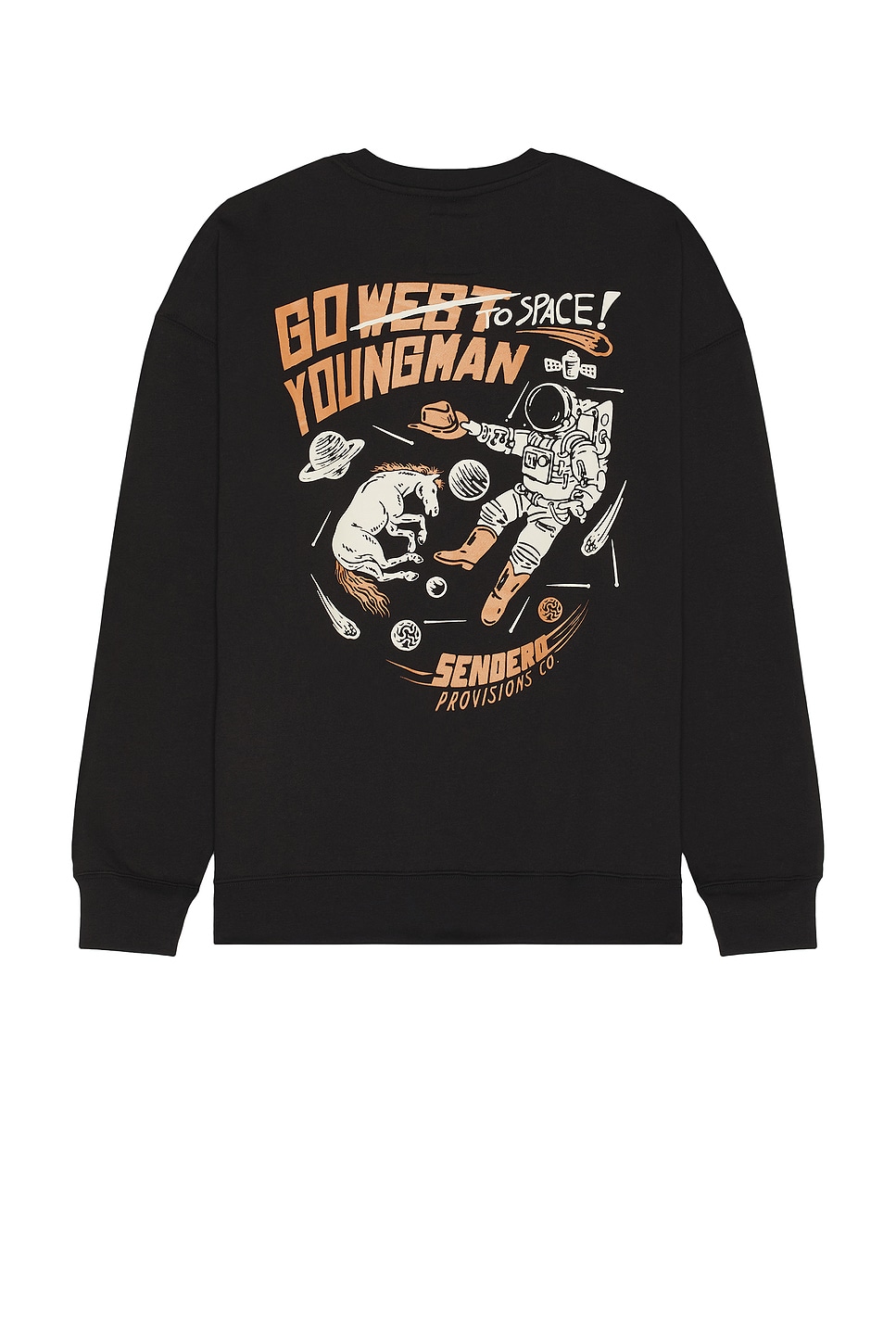 Толстовка в космос Sendero Provisions Co., черный
Толстовка в космос Sendero Provisions Co., черный