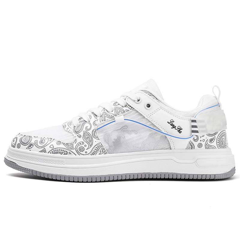 Lanza Антискользящие износостойкие скейтерские кроссовки мужские бело-серебристые, цвет White Silver
Lanza Антискользящие износостойкие скейтерские кроссовки мужские бело-серебристые, цвет White Silver