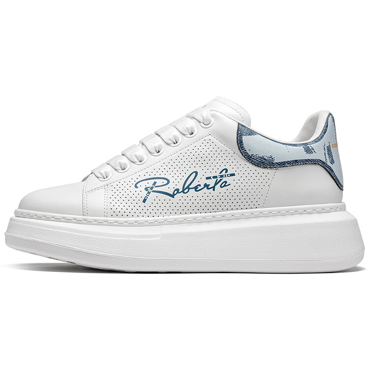 Кеды мужские, обувь для скейтбординга низкая белый Roberta Di Camerino
Кеды мужские, обувь для скейтбординга низкая белый Roberta Di Camerino