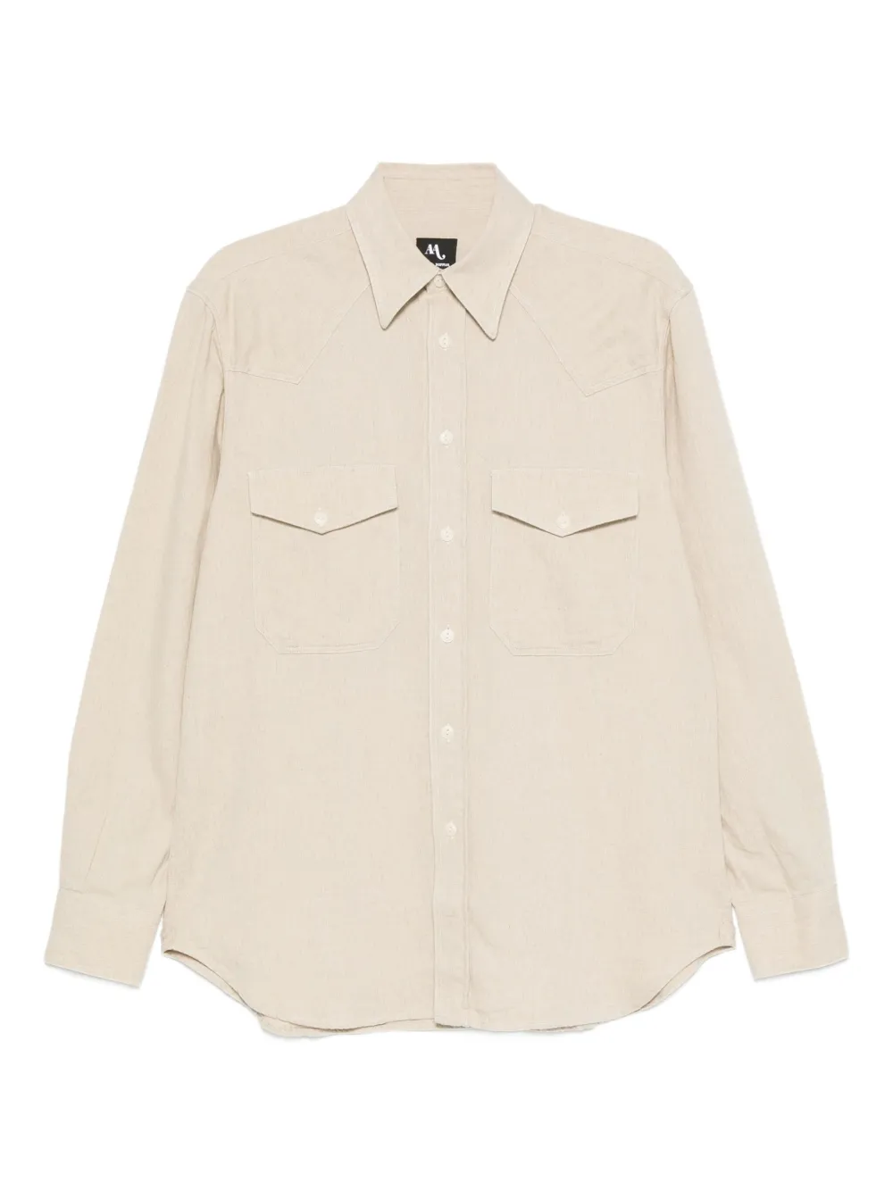 Рубашка с карманами Doppiaa, бежевый
Рубашка с карманами Doppiaa, бежевый