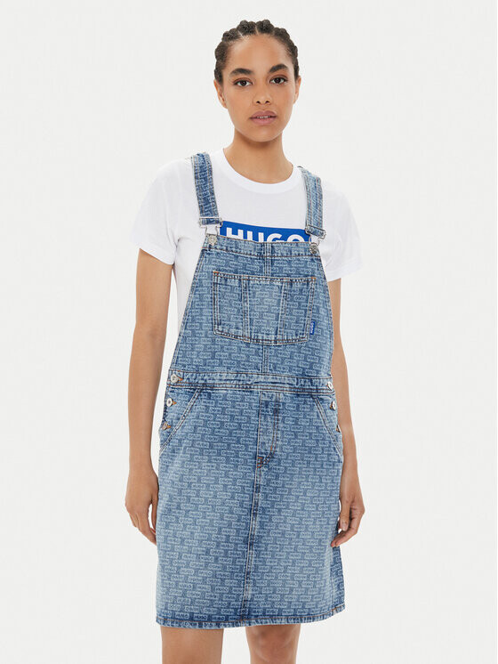 Платье стандартного кроя Hugo, синий
Платье стандартного кроя Hugo, синий