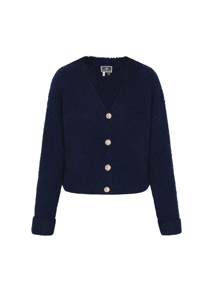 DreiMaster Женский кардиган темно-синего цвета
DreiMaster Женский кардиган темно-синего цвета