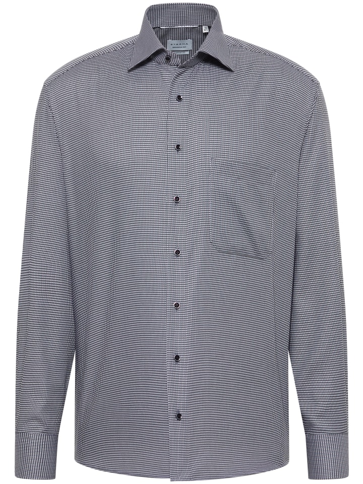 Рубашка COMFORT FIT антрацитового цвета Eterna
Рубашка COMFORT FIT антрацитового цвета Eterna