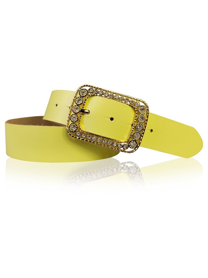 Ремень FRONHOFER Damengürtel goldene Strassschnalle, цвет Lemon
Ремень FRONHOFER Damengürtel goldene Strassschnalle, цвет Lemon