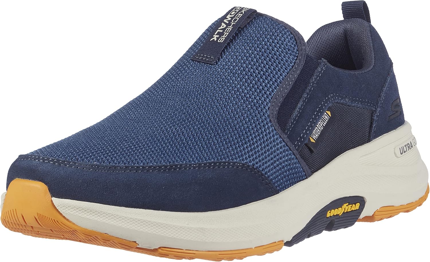 Мужские походные кроссовки Skechers Go Walk Outdoor Andes, темно-синий/желтый
Мужские походные кроссовки Skechers Go Walk Outdoor Andes, темно-синий/желтый