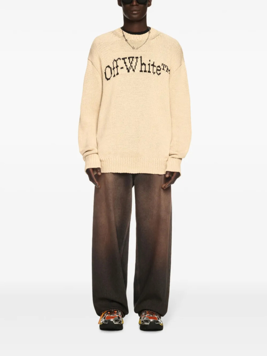 Off-White свитер Bookish, нейтральный цвет
Off-White свитер Bookish, нейтральный цвет