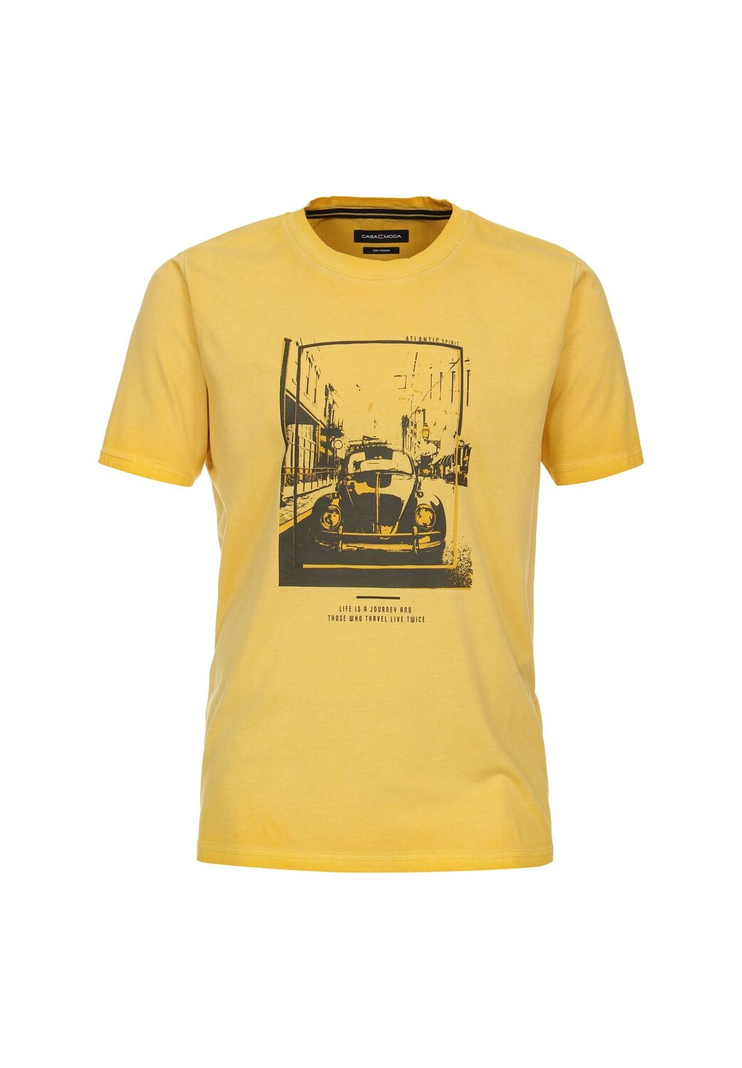 Мужская футболка с принтом CASAMODA, желтый
Мужская футболка с принтом CASAMODA, желтый