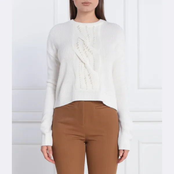 Свитер обычного кроя с добавлением шерсти Liu Jo, белый
Свитер обычного кроя с добавлением шерсти Liu Jo, белый