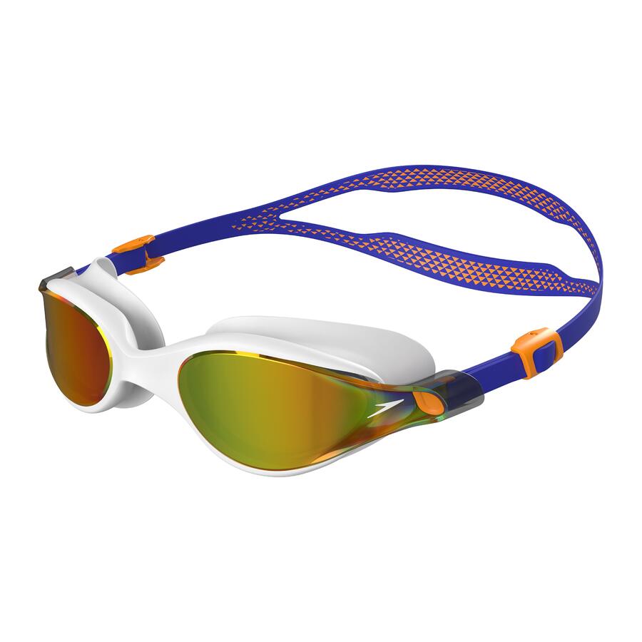 Очки для плавания Speedo Vue Mirrored - белые, синие, оранжевые
Очки для плавания Speedo Vue Mirrored - белые, синие, оранжевые