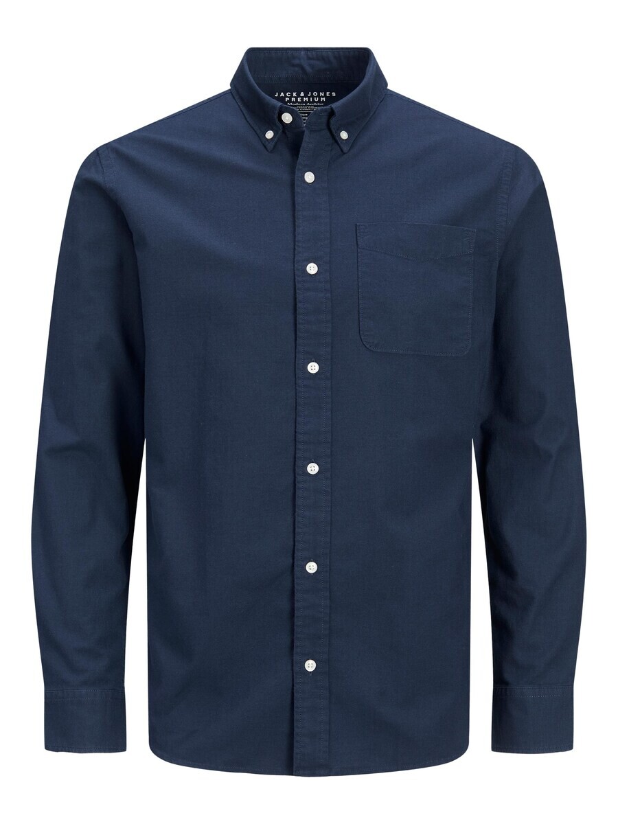 Повседневная рубашка JACK & JONES Regular fit Button Up Shirt JPRBLUBrook, ночной синий
Повседневная рубашка JACK & JONES Regular fit Button Up Shirt JPRBLUBrook, ночной синий