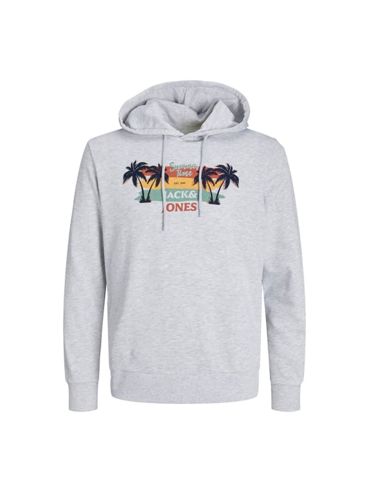 Толстовка Jack & Jones, цвет weiß/weiß/grau 
Толстовка Jack & Jones, цвет weiß/weiß/grau