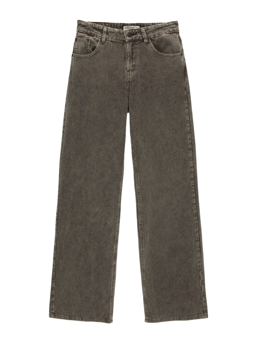 Широкие брюки Pull&Bear, антрацит
Широкие брюки Pull&Bear, антрацит