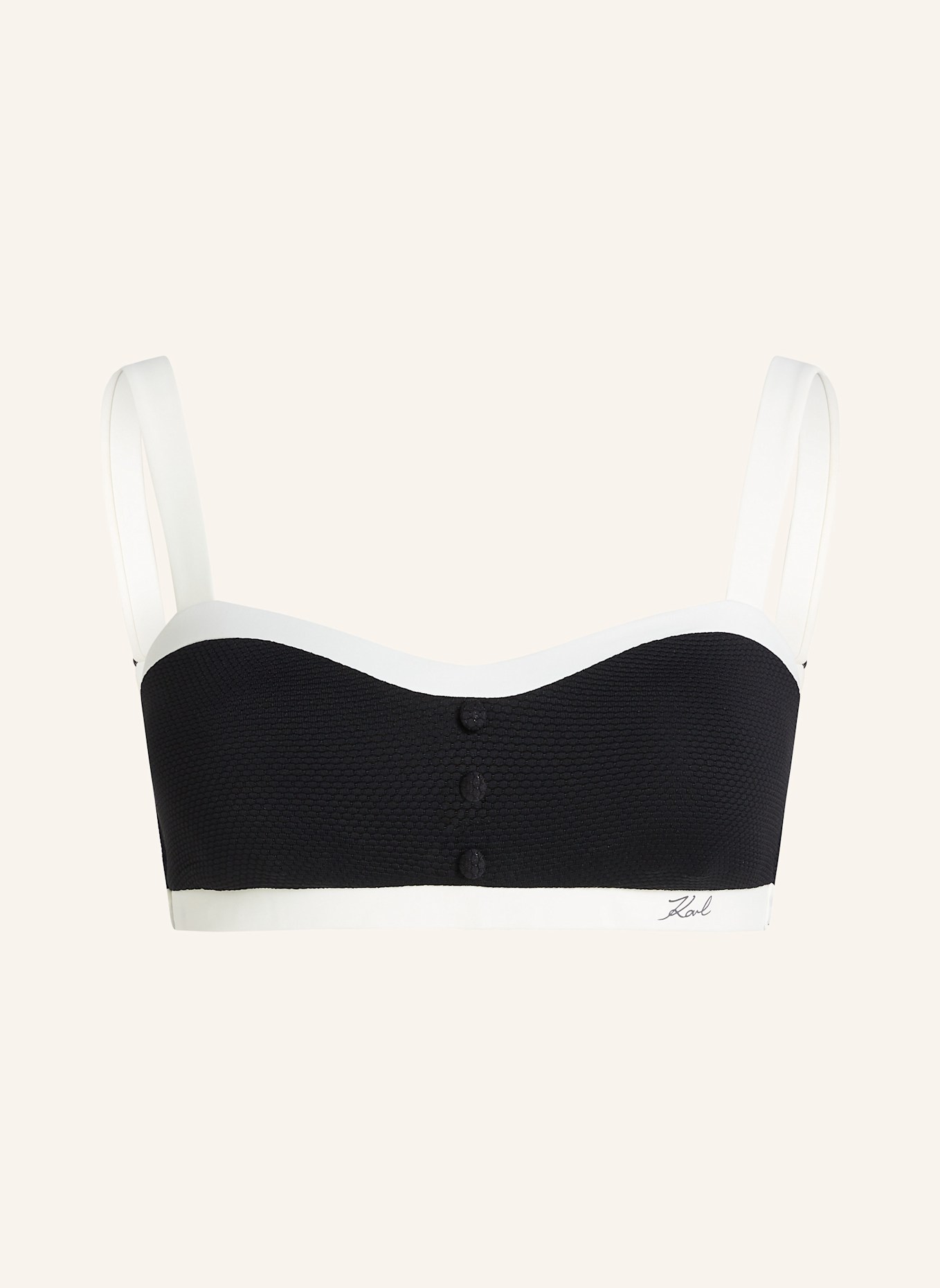 Верх бикини-бандо Karl Lagerfeld, мультиколор
Верх бикини-бандо Karl Lagerfeld, мультиколор