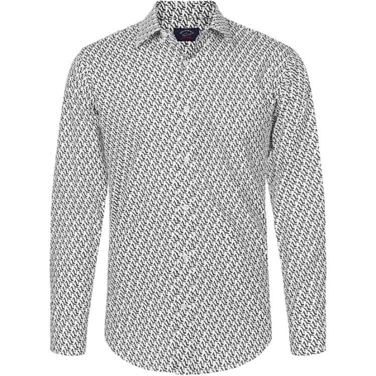 Paul & Shark Мужская яхтенная рубашка White Base с цветочным принтом
Paul & Shark Мужская яхтенная рубашка White Base с цветочным принтом