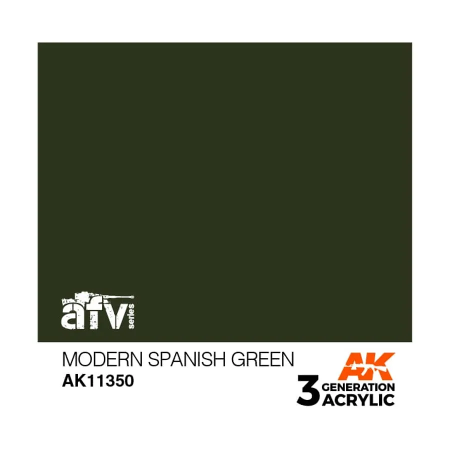 Современный испанский зеленый, 3rd Gen Acrylic - AFV 
Современный испанский зеленый, 3rd Gen Acrylic - AFV