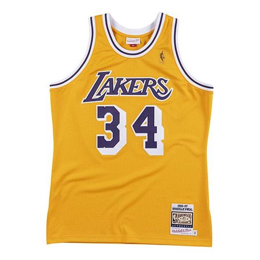 Баскетбольное джерси Mitchell & Ness NBA Authentic Shaquille ONeal Los Angeles Lakers 1996-97 Jersey
Баскетбольное джерси Mitchell & Ness NBA Authentic Shaquille ONeal Los Angeles Lakers 1996-97 Jersey