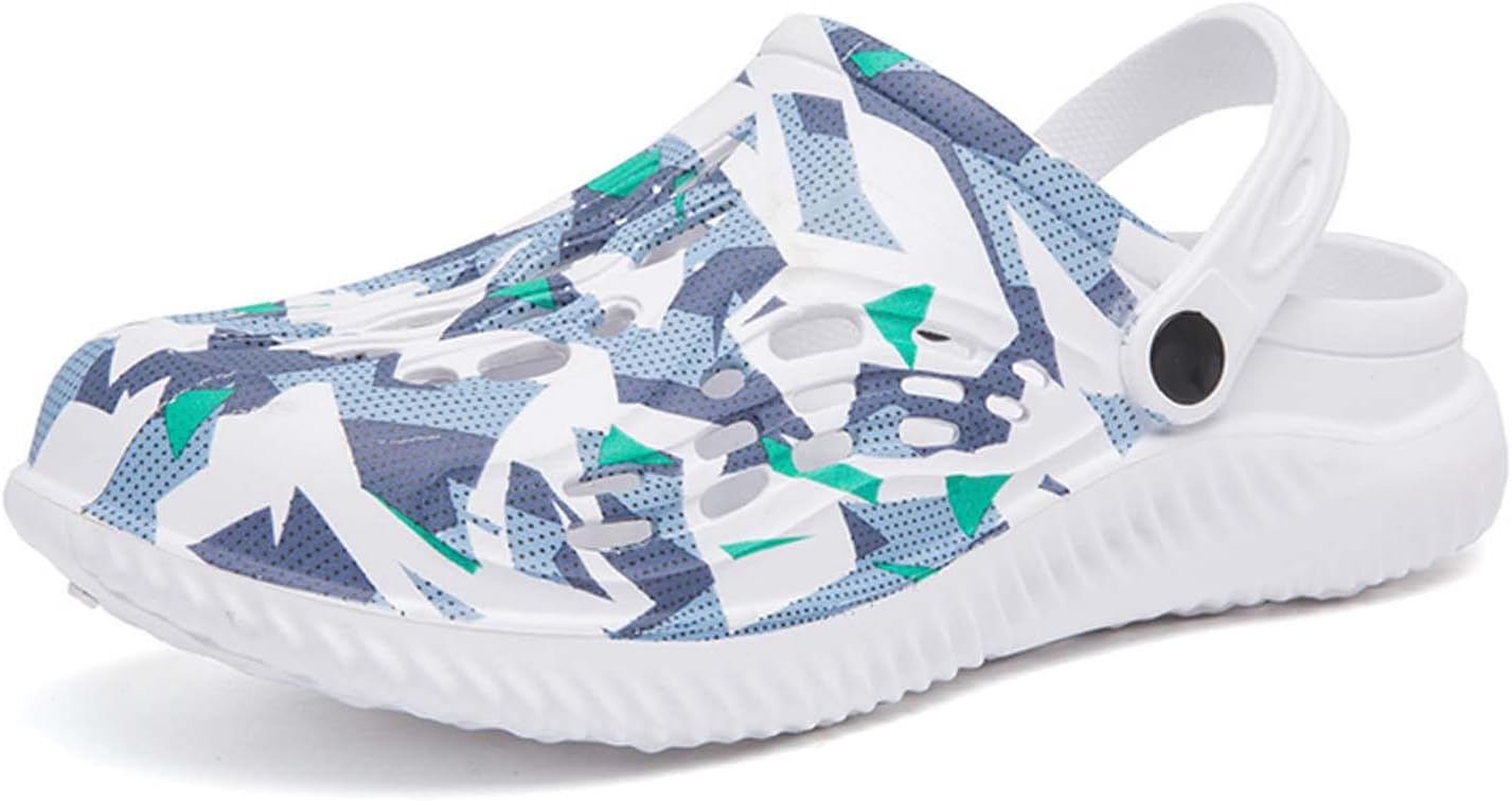 Мужские садовые кломпы камуфляжные водные сандалии спортивные кломпы легкие противоскользящие резиновые туфли Meidiastra, белый
Мужские садовые кломпы камуфляжные водные сандалии спортивные кломпы легкие противоскользящие резиновые туфли Meidiastra, белый