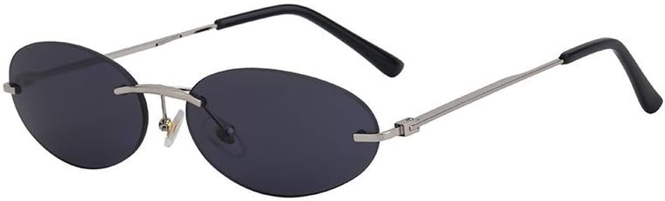 Солнцезащитные очки в маленькой овальной оправе для женщин и мужчин, роскошные винтажные солнцезащитные очки без оправы для мужчин, Boundless Eyewear Shades UV400 LVTFCO, C5silvergray
Солнцезащитные очки в маленькой овальной оправе для женщин и мужчин, роскошные винтажные солнцезащитные очки без оправы для мужчин, Boundless Eyewear Shades UV400 LVTFCO, C5silvergray