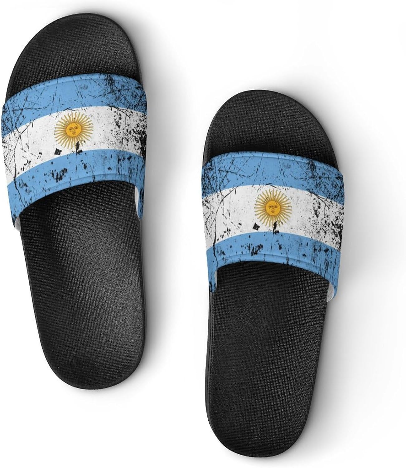 GTABVECT Grunge Texture Argentina Flag Тапочки для душа Домашняя тапочка Быстро высыхающая Нескользящая ванная ванная бассейн Женщина ПВХ, черный
GTABVECT Grunge Texture Argentina Flag Тапочки для душа Домашняя тапочка Быстро высыхающая Нескользящая ванная ванная бассейн Женщина ПВХ, черный