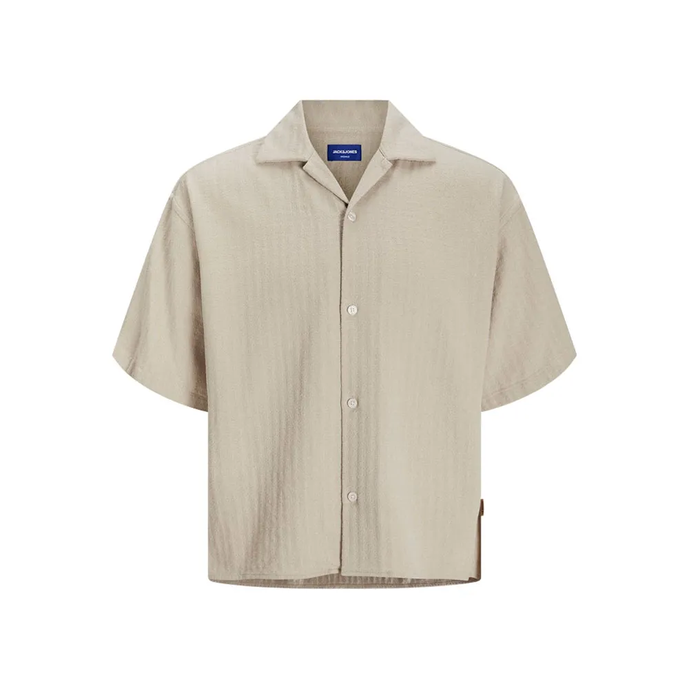 Рубашка с коротким рукавом Jack & Jones Boxy Structure STYD24, бежевый
Рубашка с коротким рукавом Jack & Jones Boxy Structure STYD24, бежевый