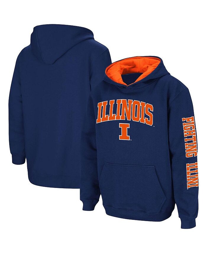 Пуловер с капюшоном Big Boys Navy Illinois Fighting Illini 2-Hit Team Colosseum, синий
Пуловер с капюшоном Big Boys Navy Illinois Fighting Illini 2-Hit Team Colosseum, синий