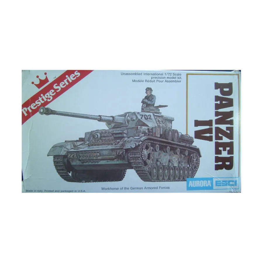Панцер IV, Prestige Series (1:72) (ESCI)
Панцер IV, Prestige Series (1:72) (ESCI)