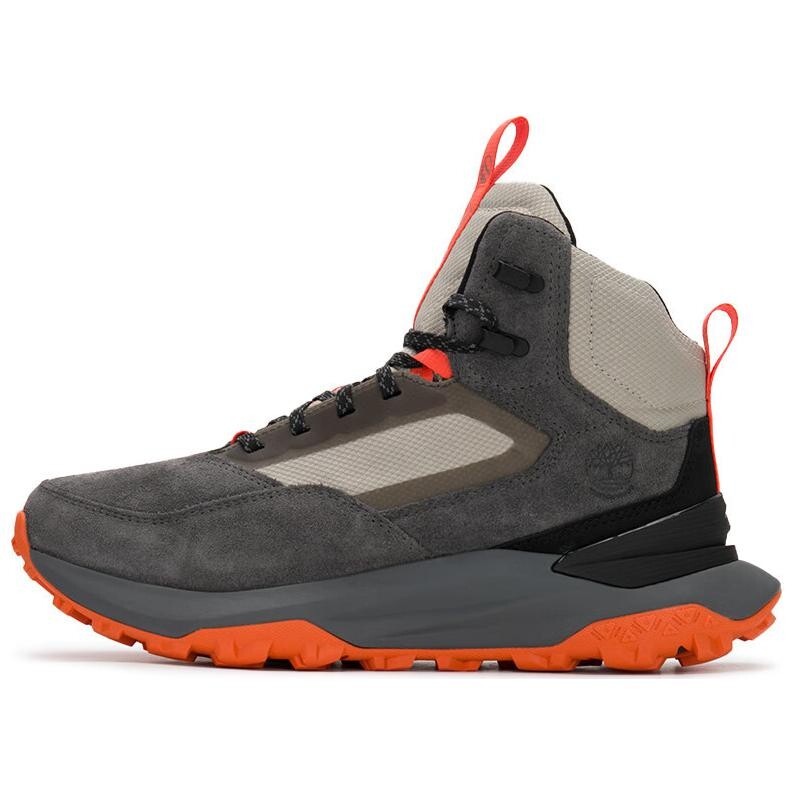 Кроссовки мужские высокие, средне-серые Timberland
Кроссовки мужские высокие, средне-серые Timberland