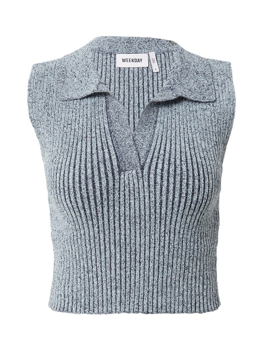 Вязаный топ Weekday LIV, дымчатый синий
Вязаный топ Weekday LIV, дымчатый синий