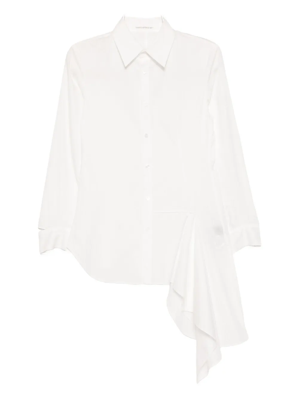 Рубашка с асимметричными вставками Yohji Yamamoto, нейтральный
Рубашка с асимметричными вставками Yohji Yamamoto, нейтральный