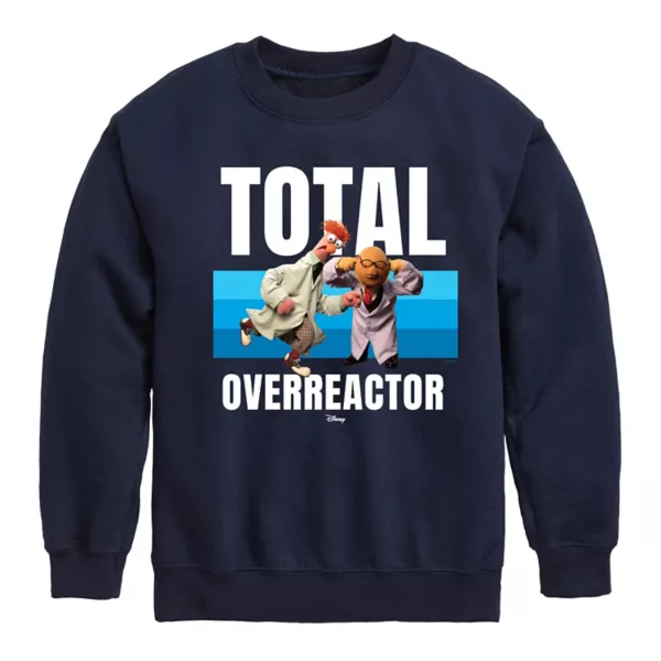 Мальчики 8-20 лет толстовка с мупетами "Перевозбужденный" из флиса Disney, синий
Мальчики 8-20 лет толстовка с мупетами "Перевозбужденный" из флиса Disney, синий