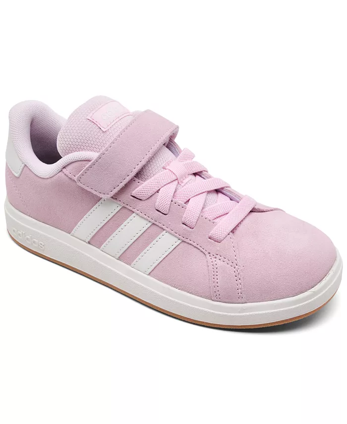 Детские повседневные кроссовки Grand Court 00s для девочек с фиксирующейся застежкой-липучкой от Finish Line adidas, мультиколор
Детские повседневные кроссовки Grand Court 00s для девочек с фиксирующейся застежкой-липучкой от Finish Line adidas, мультиколор