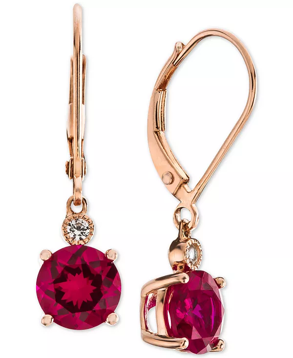 Серьги-Подвески с выращенными в лаборатории сапфирами (2-7/8 карата) и белыми сапфирами в стерлинговом серебре (также доступны с выращенными в лаборатории рубинами) Macy'S, ruby
Серьги-Подвески с выращенными в лаборатории сапфирами (2-7/8 карата) и белыми сапфирами в стерлинговом серебре (также доступны с выращенными в лаборатории рубинами) Macy'S, ruby