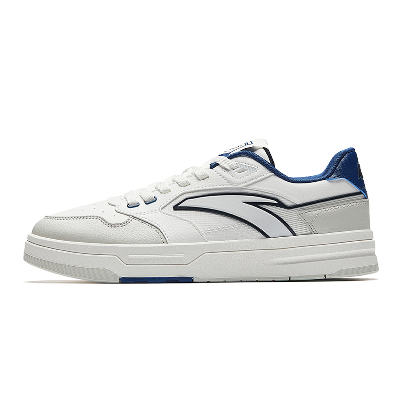 ANTA Нескользящие износостойкие низкие кроссовки для скейтбординга мужские белые серо-синие
ANTA Нескользящие износостойкие низкие кроссовки для скейтбординга мужские белые серо-синие