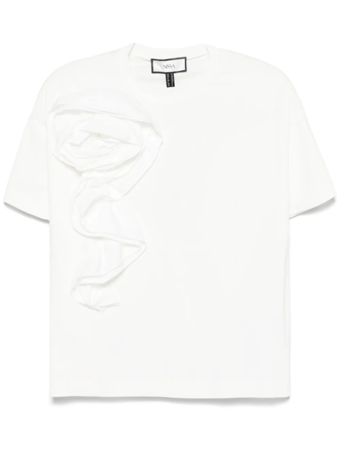 Футболка NISSA с цветочной аппликацией, белый
Футболка NISSA с цветочной аппликацией, белый