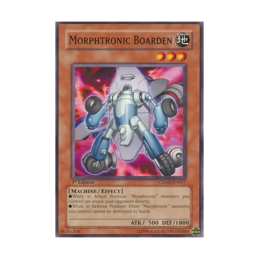 CCG Морфтроник Борден (Общий), Yu-Gi-Oh - Crimson Crisis - Singles
CCG Морфтроник Борден (Общий), Yu-Gi-Oh - Crimson Crisis - Singles