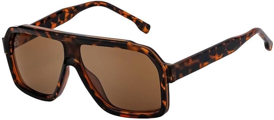 Крупные солнцезащитные очки для мужчин и женщин, роскошные, модные, в большой оправе, винтажные, стильные, для активного отдыха и вождения, с защитой от УФ-излучения UV400, SUN1633 Generic, C7leopardbrown
Крупные солнцезащитные очки для мужчин и женщин, роскошные, модные, в большой оправе, винтажные, стильные, для активного отдыха и вождения, с защитой от УФ-излучения UV400, SUN1633 Generic, C7leopardbrown